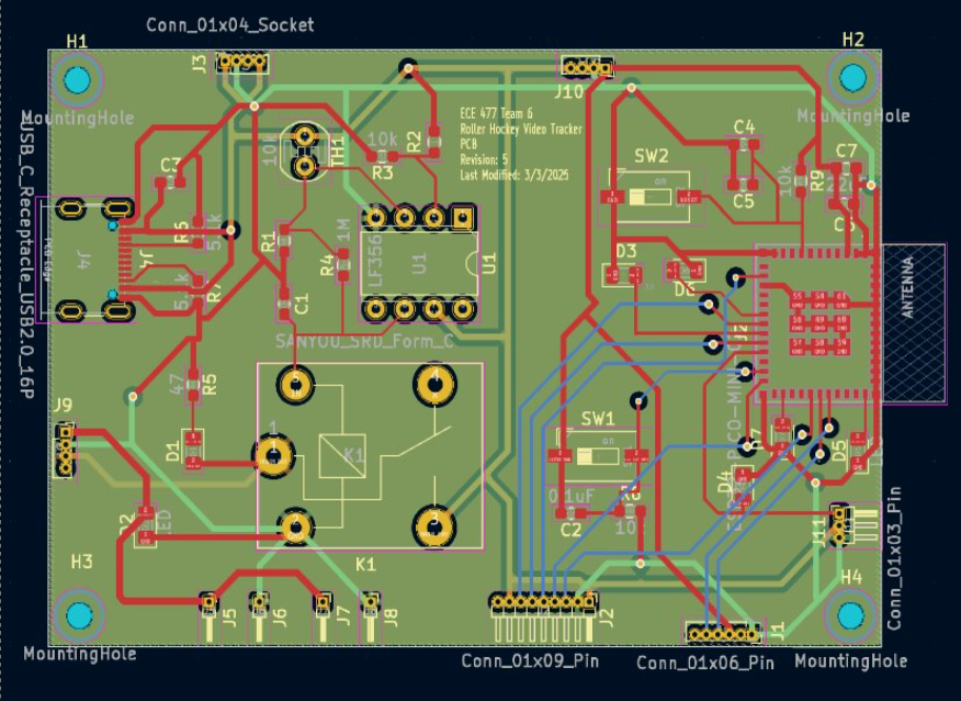 3/3 pcb layout